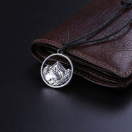Mountain Pendant Necklace - 2 Mountains 2 Streams
