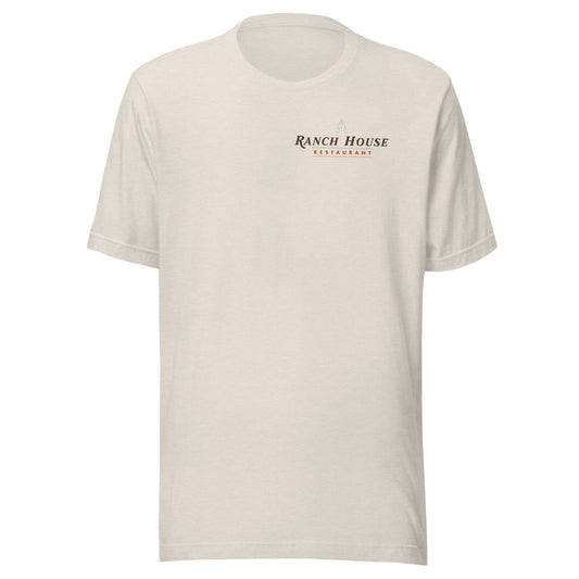 Ranch House Restaurant Unisex Tee - 2 Mountains 2 Streams