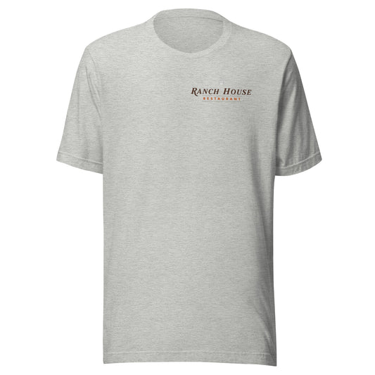 Ranch House Restaurant Unisex Tee - 2 Mountains 2 Streams