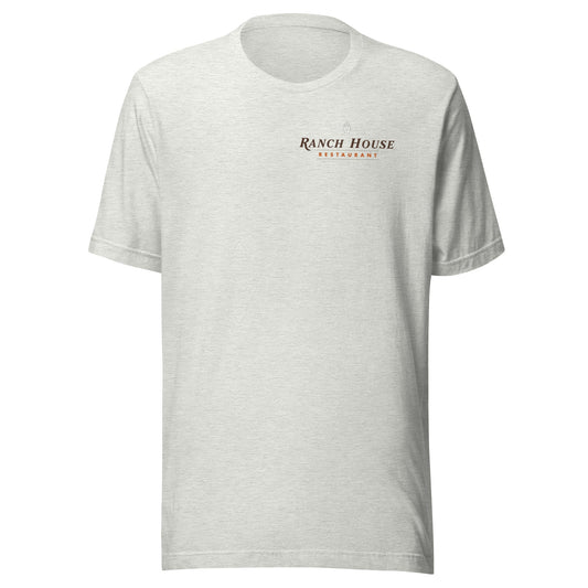 Ranch House Restaurant Unisex Tee - 2 Mountains 2 Streams