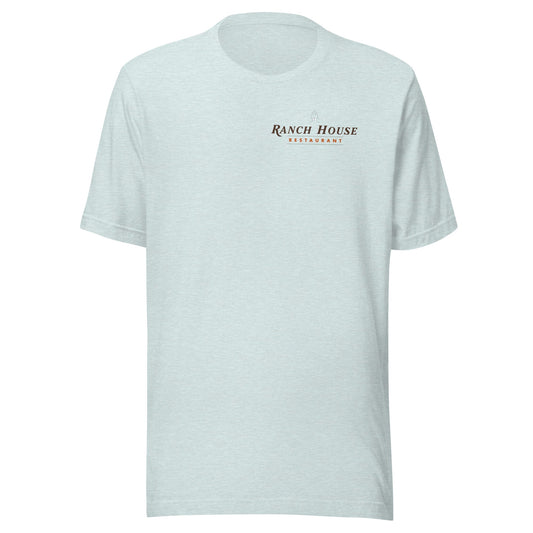Ranch House Restaurant Unisex Tee - 2 Mountains 2 Streams