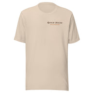 Ranch House Restaurant Unisex Tee - 2 Mountains 2 Streams