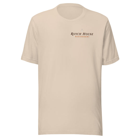 Ranch House Restaurant Unisex Tee - 2 Mountains 2 Streams