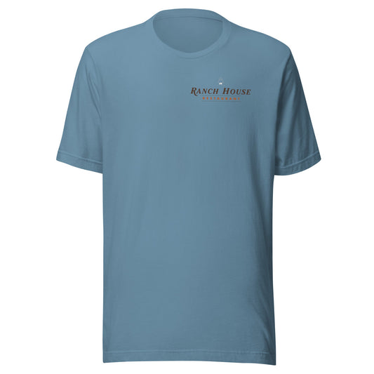 Ranch House Restaurant Unisex Tee - 2 Mountains 2 Streams