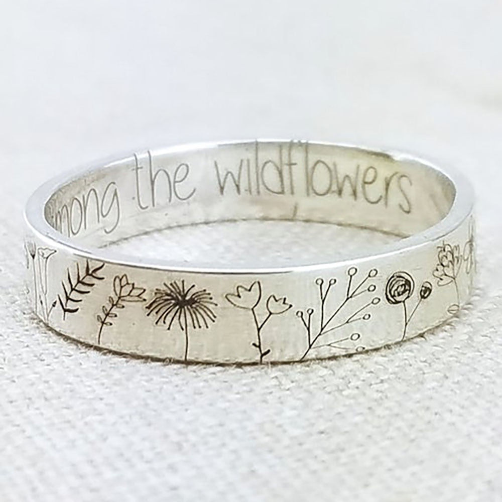 Wildflower ring hot sale