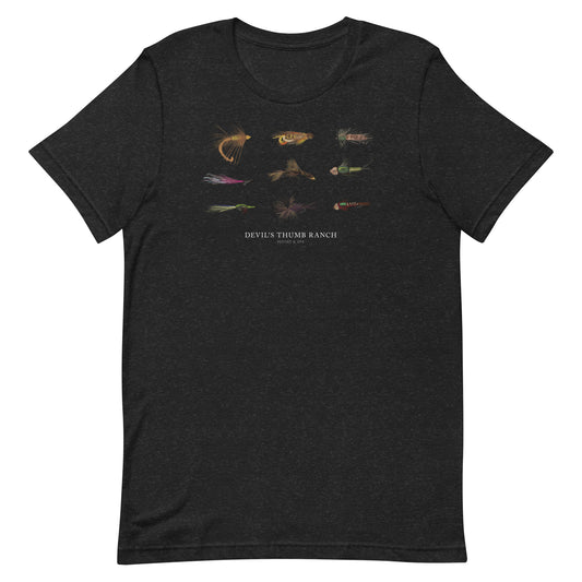 Unisex Flyfishing T-Shirt - Dark