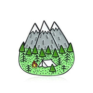 Adventure Pins - 2 Mountains 2 Streams