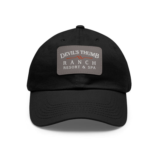 DTR Leather Patch Hat