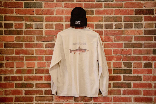 Long Sleeve Unisex Trout Shirt - 2 Mountains 2 Streams