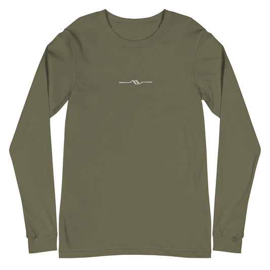 Unisex Barbed Wire Long Sleeve - 2 Mountains 2 Streams