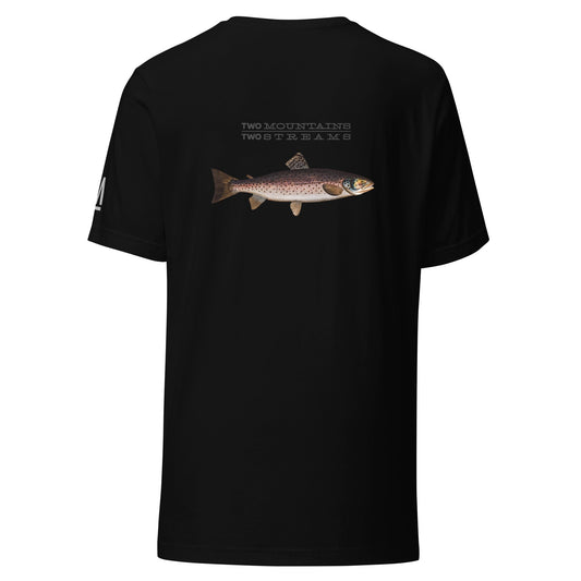 Unisex Trout Short Sleeve - 2 Mountains 2 Streams