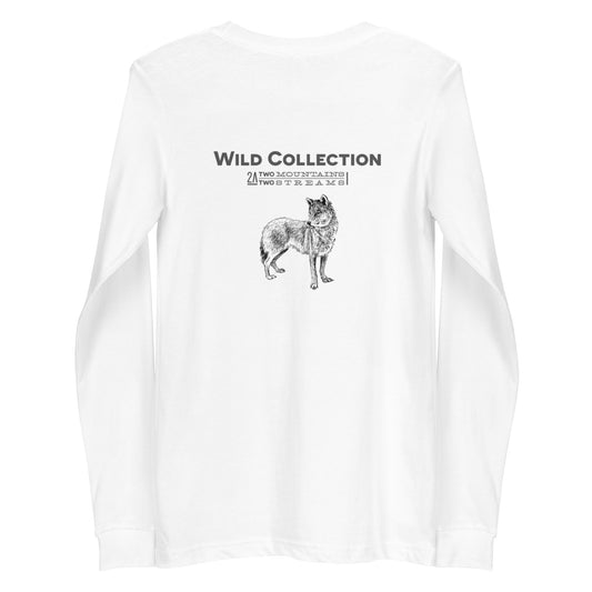 Wild Coyote Long Sleeve - 2 Mountains 2 Streams